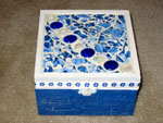 Mosaic Blue & White Box