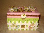 Flower Garden Jewellery Box
