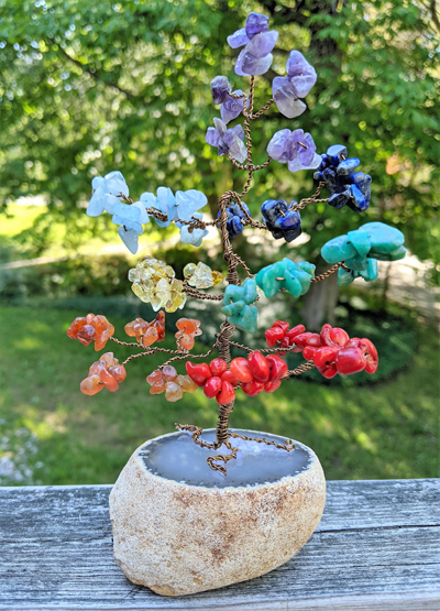 Chakra Gemstone Tree