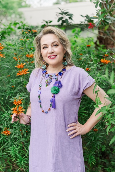 Violet Owl jewelry set