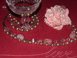 La Vie en Rose jewellery set