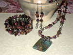 Tourmaline Princess jewellery set